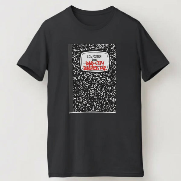 RAPCITYRAISEDME NOTEBOOK TEE