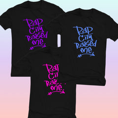 RAPCITYRAISEDME TEE - GRAF - BLACK