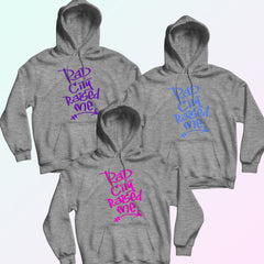 RAPCITYRAISEDME HOODIE - GRAF - GRAY