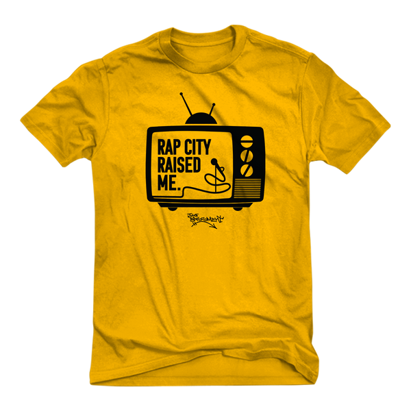 RAPCITYRAISEDME TEE - TV - YELLOW