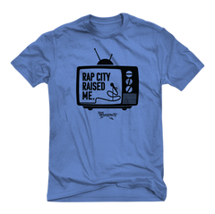 RAPCITYRAISEDME TEE - TV - LIGHT BLUE