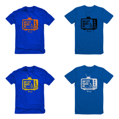 RAPCITYRAISEDME TEE - TV - ROYAL BLUE