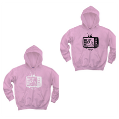 RAPCITYRAISEDME HOODIE - TV - SOFT PINK