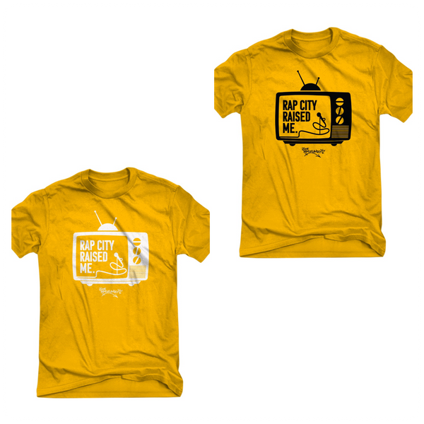 RAPCITYRAISEDME TEE - TV - YELLOW
