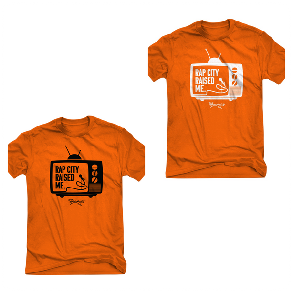 RAPCITYRAISEDME TEE - TV - ORANGE