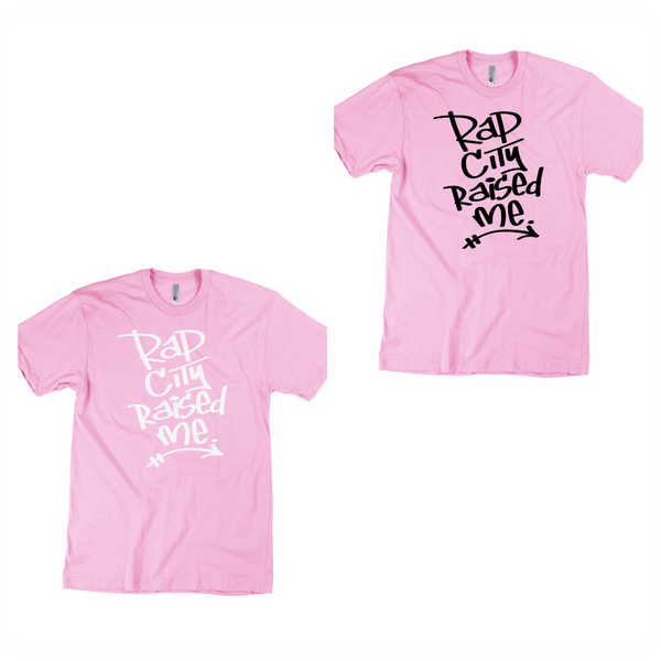 RAPCITYRAISEDME TEE - GRAF - SOFT PINK