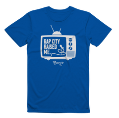 RAPCITYRAISEDME TEE - TV - ROYAL BLUE