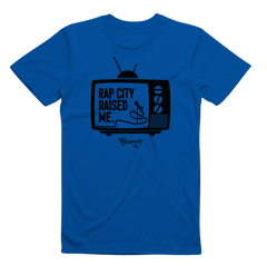 RAPCITYRAISEDME TEE - TV - ROYAL BLUE