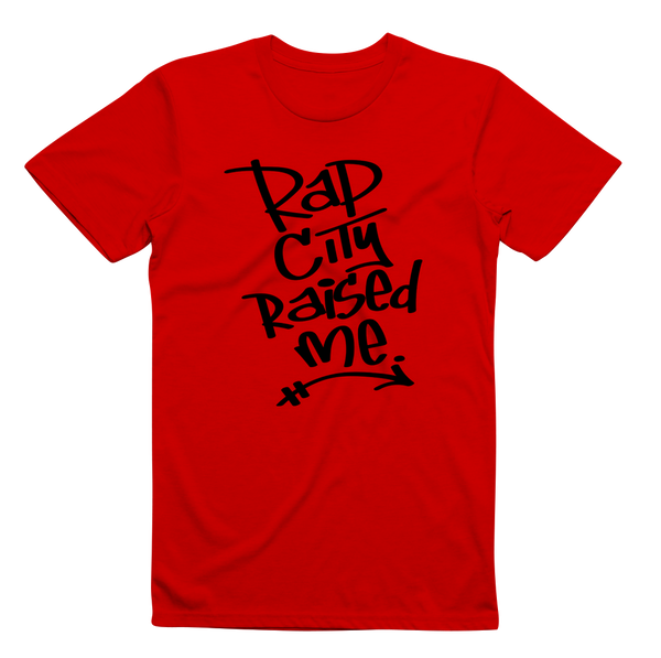 RAPCITYRAISEDME TEE - GRAF - RED