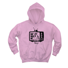 RAPCITYRAISEDME HOODIE - TV - SOFT PINK