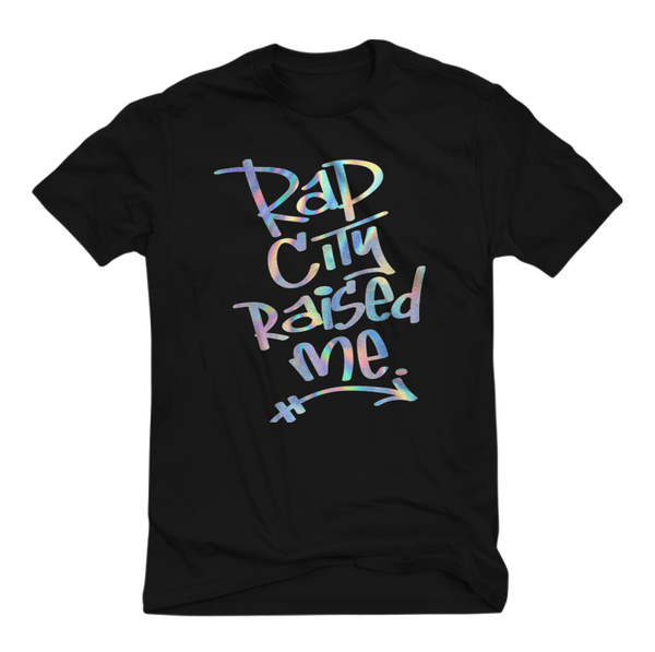 RAPCITYRAISEDME TEE - GRAF - BLACK