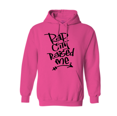 RAPCITYRAISEDME HOODIE - GRAF - LOUD PINK