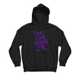 RAPCITYRAISEDME HOODIE - GRAF - BLACK