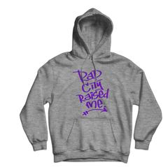 RAPCITYRAISEDME HOODIE - GRAF - GRAY
