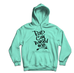 RAPCITYRAISEDME HOODIE - GRAF - JADE