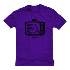 RAPCITYRAISEDME TEE - TV - PURPLE