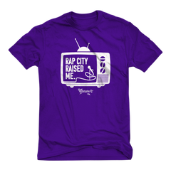 RAPCITYRAISEDME TEE - TV - PURPLE