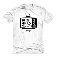 RAPCITYRAISEDME TEE - TV - WHITE