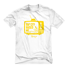 RAPCITYRAISEDME TEE - TV - WHITE