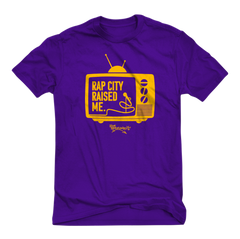 RAPCITYRAISEDME TEE - TV - PURPLE