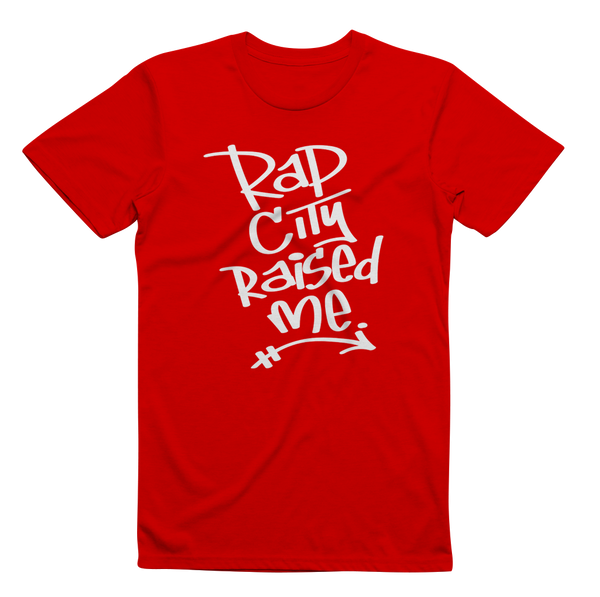 RAPCITYRAISEDME GRAF TEE - Red/Wht