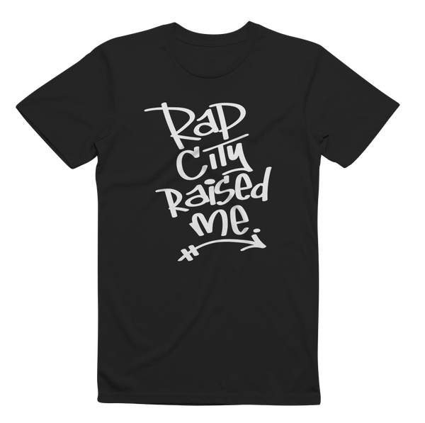 RAPCITYRAISEDME GRAF TEE - Blk/White