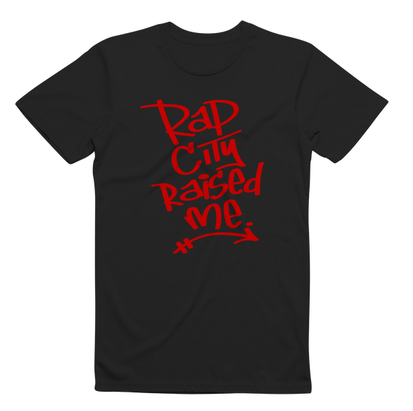 RAPCITYRAISEDME GRAF TEE - Blk/Red