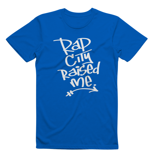 RAPCITYRAISEDME GRAF TEE - Blue/Wht