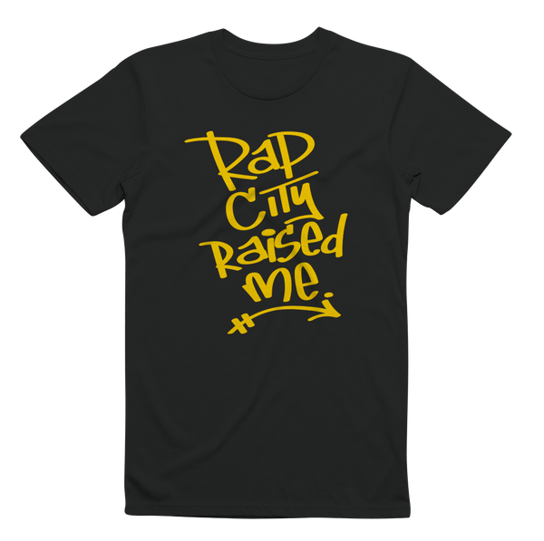 RAPCITYRAISEDME GRAF TEE - Blk/Gold