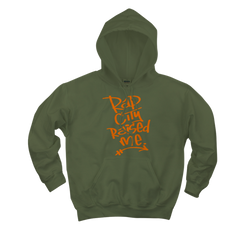 RAPCITYRAISEDME HOODIE - GRAF - ARMY GREEN