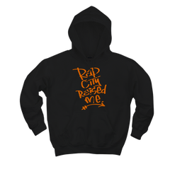 RAPCITYRAISEDME HOODIE - GRAF - BLACK