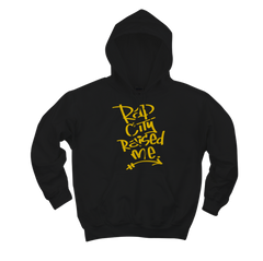 RAPCITYRAISEDME HOODIE - GRAF - BLACK