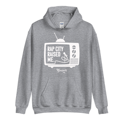 RAPCITYRAISEDME HOODIE - TV - GRAY