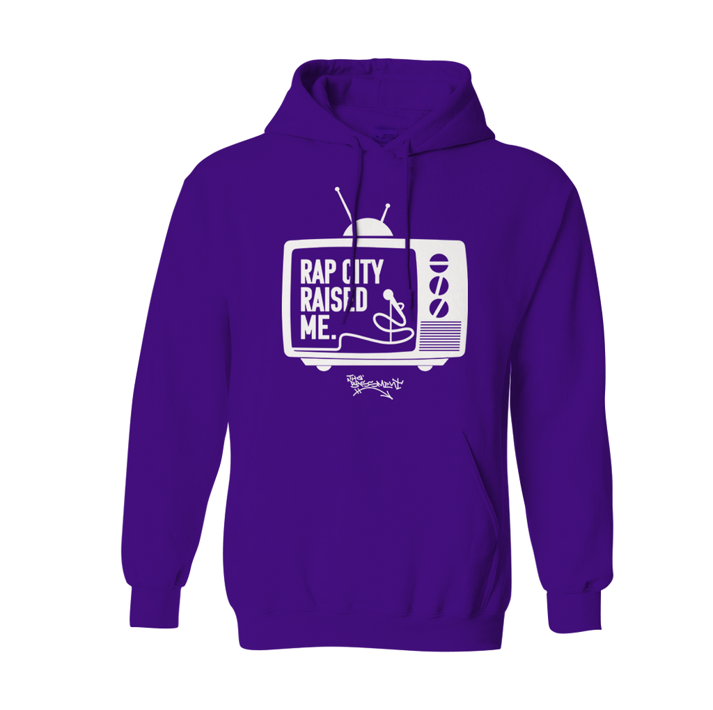 Yellow and purple 2024 hoodie