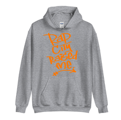 RAPCITYRAISEDME HOODIE - GRAF - GRAY