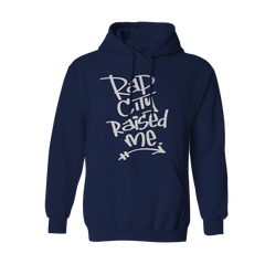 RAPCITYRAISEDME HOODIE - GRAF - NAVY BLUE