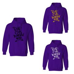RAPCITYRAISEDME HOODIE - GRAF - PURPLE