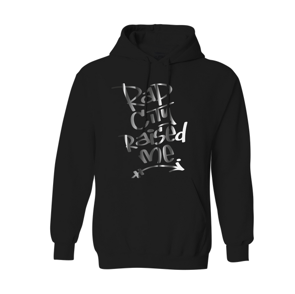 RAPCITYRAISEDME HOODIE - GRAF - BLACK