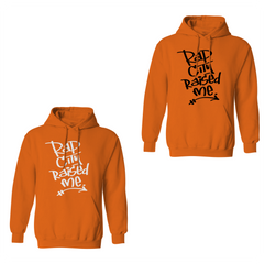 RAPCITYRAISEDME HOODIE - GRAF - ORANGE